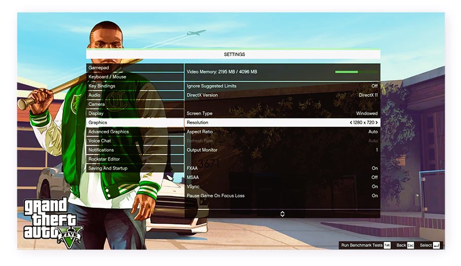 Configuring Game-Specific Settings